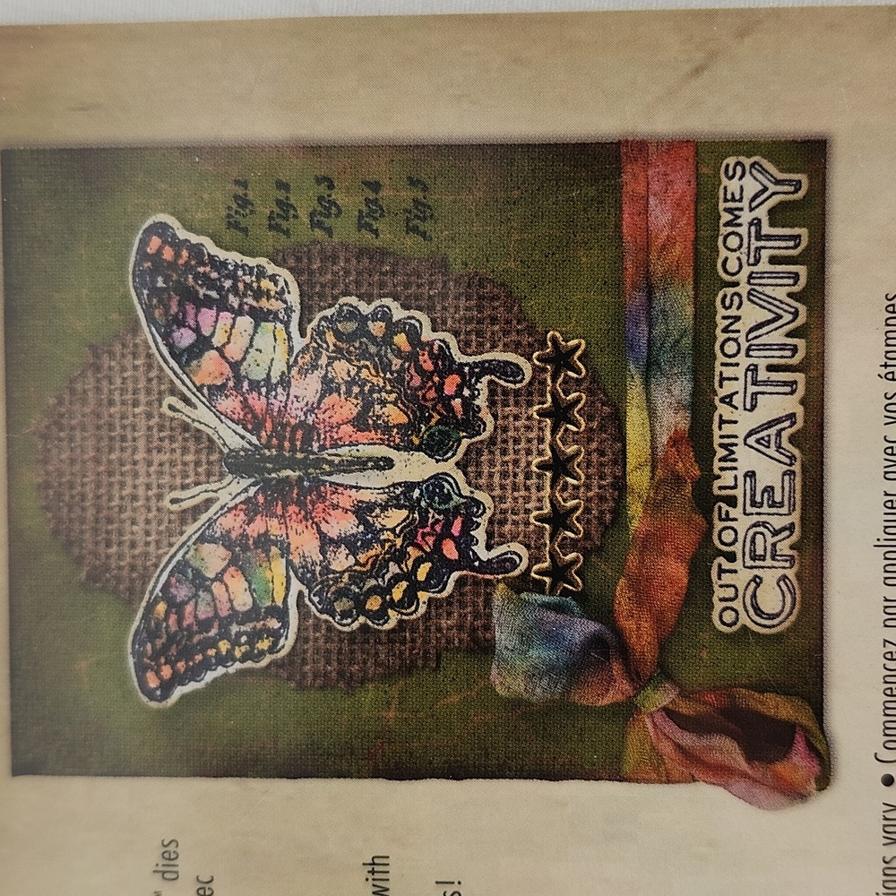 Sizzix Framelits with Stamps (barely used) - Tim Holtz Alterations collection - Picture 14 of 16